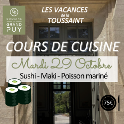 29/10 Cours de cuisine...