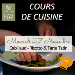 27/11 Cours de cuisine...